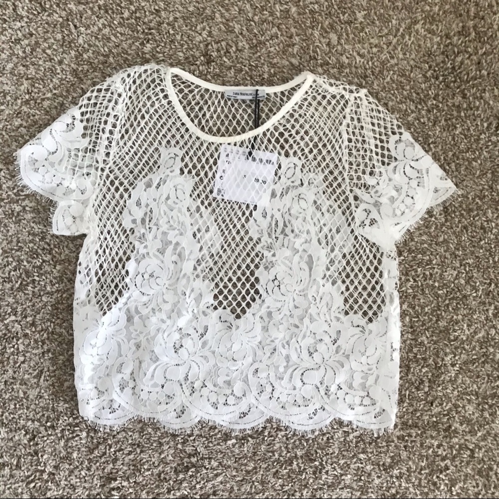 White Lace Top